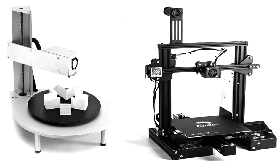 極光創(chuàng)新帶你感受3D打印機的結構以及類型！